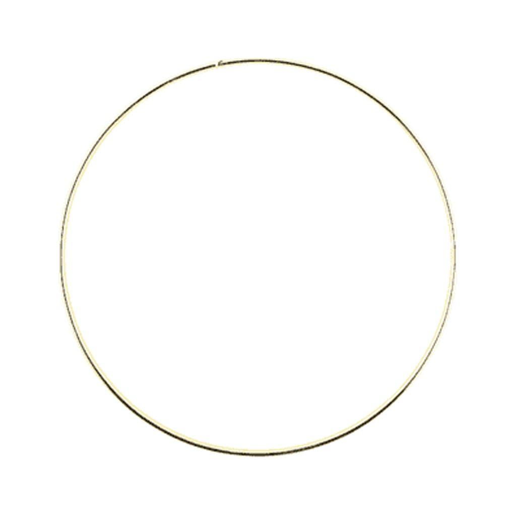 6 Inch Gold Metal Rings Hoops for Crafts Bulk Wholesale 12 Pieces 